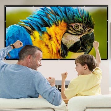 Vizual Projectiescherm - 120 inch (304cm) - 16:9 - Beamer, Ophalen of Verzenden, Zo goed als nieuw