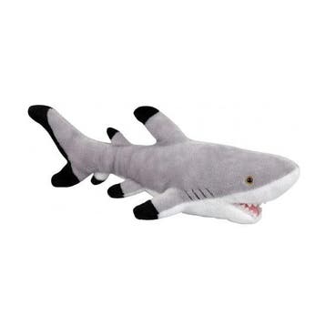 Haai knuffel - pluche - 43 cm - oceaan dierenknuffel, Verzenden, Nieuw