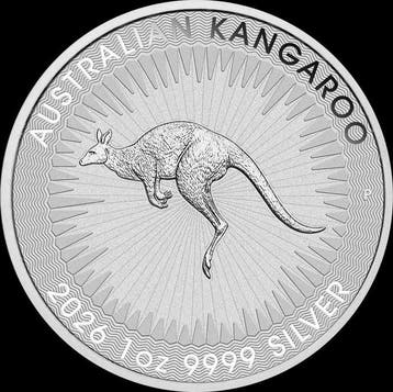 1 Troy Ounce - Zilver .999 - Kangourou 2026 - 31,1 gram -
