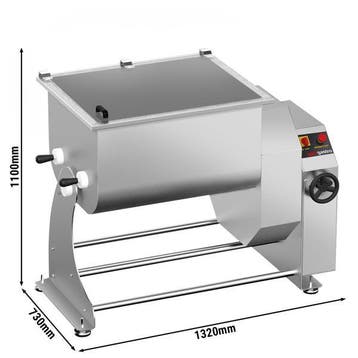 GGM Gastro | Elektrische Vleesmenger - 150kg vlees - 4,5kW -, Verzenden, Nieuw in verpakking, Bakkerij en Slagerij
