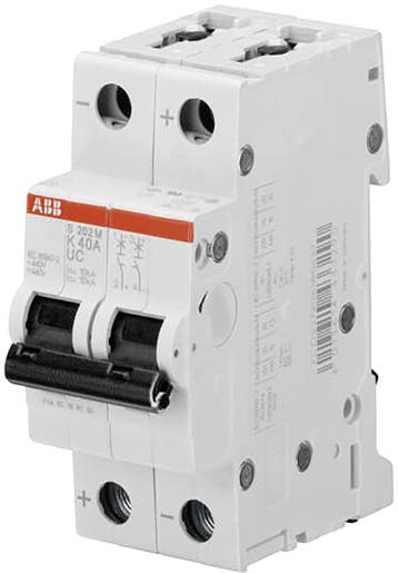 ABB S202M Z2UC 2-Pool Automatische Schakelaar 2A 400VAC -, Verzenden, Nieuw, Overige typen