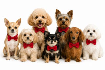 Honden strikje wit, Ophalen of Verzenden, Nieuw, Overige typen