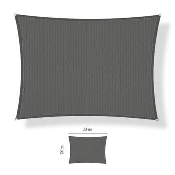 Schaduwdoek 2x3 rechthoek Cool grey, Ophalen of Verzenden, Nieuw