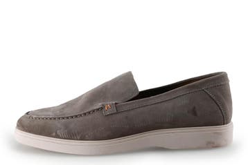 Santoni Loafers in maat 44 Beige, Kleding | Heren, Schoenen, Loafers, Overige kleuren, Verzenden, Zo goed als nieuw