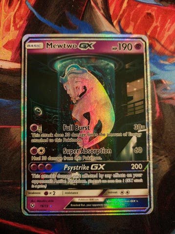 Pokémon - 1 Card - Mewtwo 78/73 Secret rare, Foil, Full art, Nieuw
