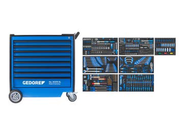 Gereedschapwagen 2005 XL 0520, incl. gereedschapset S-466, Ophalen of Verzenden
