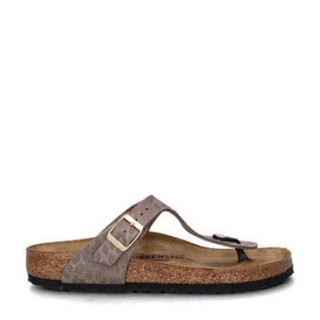 Birkenstock Gizeh sandalen voor dames in het Taupe, Overige kleuren, Verzenden, Nieuw, Sandalen of Muiltjes