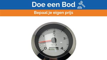 Bieden: Veethree 4000 RPM tachometer | RPM, Ophalen of Verzenden, Nieuw, Kabel of Apparatuur