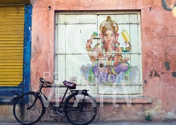 Kunstdruk Edition Street - Ganesha 70x50cm, Verzenden, Nieuw