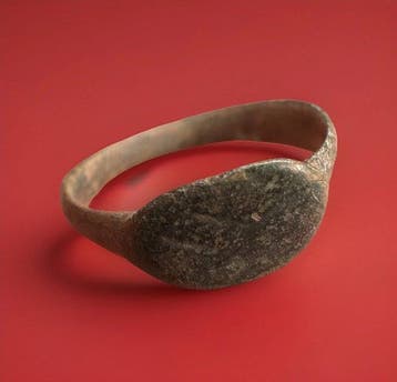 Oud-Romeins Brons ring (Zonder minimumprijs)