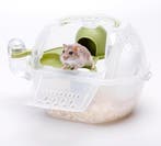 Transportkooi voor kleine dieren, draagbare hamstertransport, Dieren en Toebehoren, Verzenden, Zo goed als nieuw