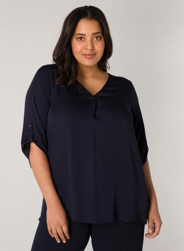 Base Level Curvy blouse Yanina Maat:, Verzenden, Nieuw, Overige kleuren
