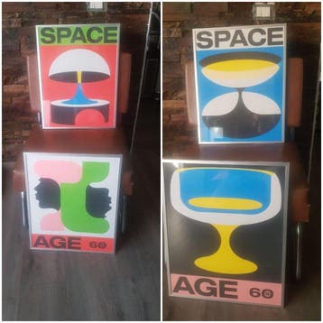 Anonymous - SPACE / AGE - Jaren 1990, Antiek en Kunst