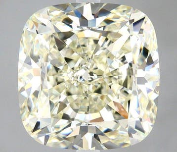1 pcs Diamant (Natuurlijk) - 4.02 ct - Cushion - L - VVS2 -, Nieuw