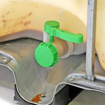 Gebruikte IBC Container vloeistofcontainer 1000 ltr, Ophalen of Verzenden