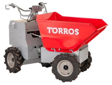 Elektrische knikdumper 4x4 wielaandrijving 350kg 158 l hydra, Ophalen of Verzenden
