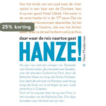 Hanze! - Hans Muiderman 9789082388824, Verzenden, Gelezen, Hans Muiderman