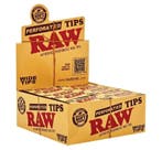 RAW Classic Perforated Wide Tips 50 booklet, Verzamelen, Rookartikelen, Aanstekers en Luciferdoosjes, Verzenden, Nieuw