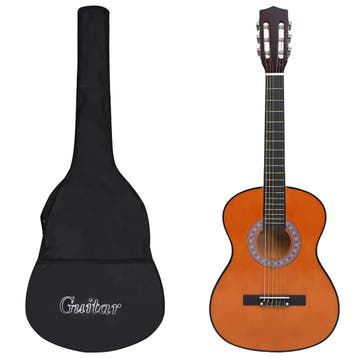 vidaXL Gitaar klassiek beginner met tas 3/4 36, Muziek en Instrumenten, Verzenden, Nieuw