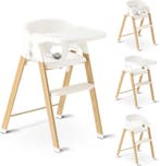 Deryan Luxe Kinderstoel - Meegroei kinderstoel - Inklapbaar, Kinderen en Baby's, Kinderstoelen, Verzenden, Nieuw