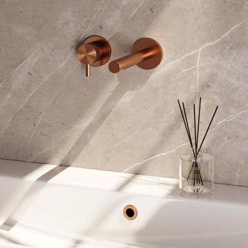 Brauer Copper Edition Inbouw Wastafelmengkraan met Rechte, Ophalen of Verzenden, Nieuw