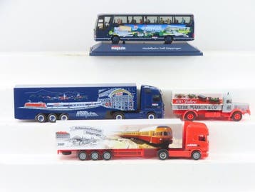 Herpa 1:87 - o.a. 286275 - Modeltreinvoertuigen (4) - 2, Nieuw