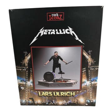Metallica Lars Ulrich Figure KnuckleBonz Rock Icons Figurine, Verzamelen, Muziek, Artiesten en Beroemdheden, Verzenden, Nieuw