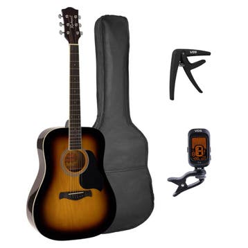 Richwood RD-12-SB Artist Series Dreadnought Akoestische, Muziek en Instrumenten, Snaarinstrumenten | Gitaren | Akoestisch, Ophalen of Verzenden