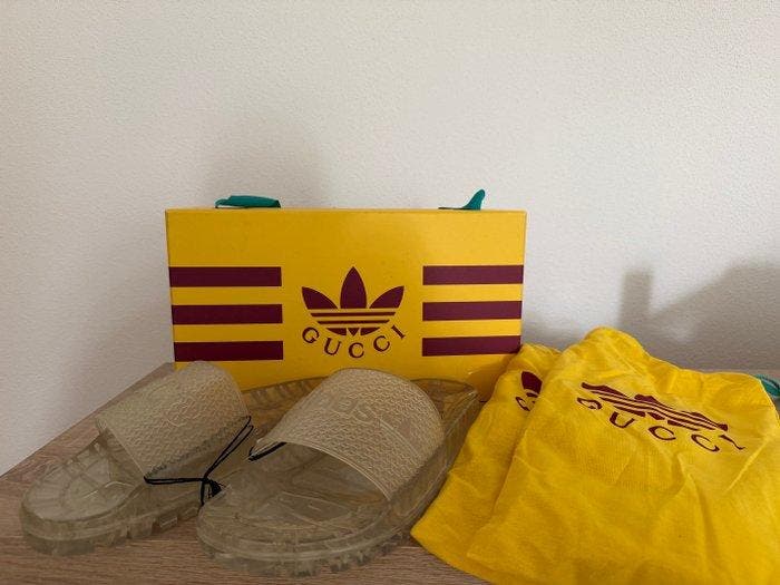 Gucci x Adidas - Teenslippers - Maat: EU 46, Kleding | Heren, Schoenen