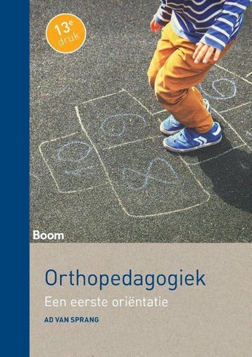 9789024411993 Orthopedagogiek | Tweedehands, Verzenden, Zo goed als nieuw, Ad van Sprang