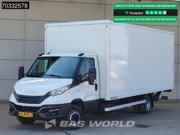 Iveco Daily 70C21 3.0L Automaat 1000KG Laadklep Luchtvering, Automaat, Stof, Gebruikt, Euro 6