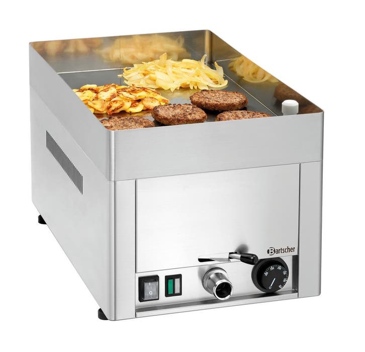 Bartscher Braadslede | Elektrisch | 10,6 Liter | Aftapkraan, Zakelijke goederen, Horeca | Keukenapparatuur, Nieuw in verpakking