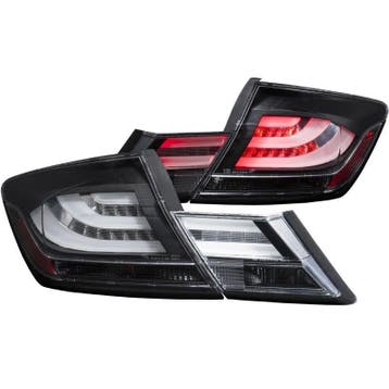 ANZO 2013-2015 Honda Civic LED Taillights Black, Ophalen of Verzenden, Nieuw