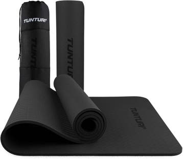 Tunturi Yoga Mat 8mm - Pilates mat - Extra dikke fitness mat, Ophalen of Verzenden, Zo goed als nieuw