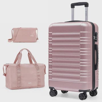 3-delige Koffer Set: 20-inch Trolley, Reistas & Toilettas -, Verzenden, Nieuw
