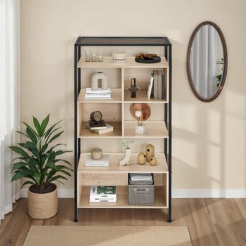 Wandkast Hastings 75x31x170,5cm, Verzenden, Nieuw