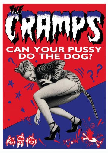 Posters - Poster Cramps, The - Can your Pussy do the Dog, Verzenden, Zo goed als nieuw