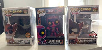 Funko - Funko Pop - Mixed Lot - Crash Bandicoot #273 (Chase