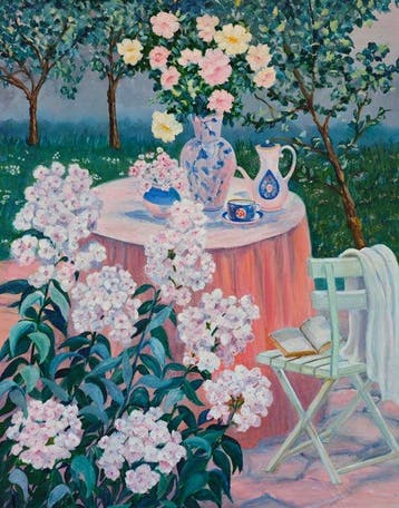Contemporary spanish school (XX) - NO RESERVE - Flowers in