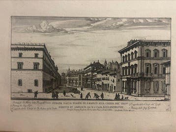Italië - Rome; Giovanni Battista Falda (Valdugia 1643 – Roma, Boeken, Nieuw