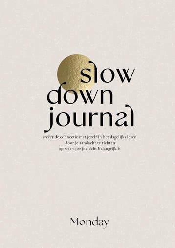 MONDAY Slow Down Journal - Hilde Eisma 9789464063783, Verzenden, Zo goed als nieuw, Hilde Eisma