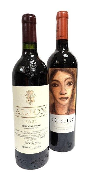 2021 Tempos Vega Sicilia, Alion & 2018 Bodega Los Aljibes,, Nieuw