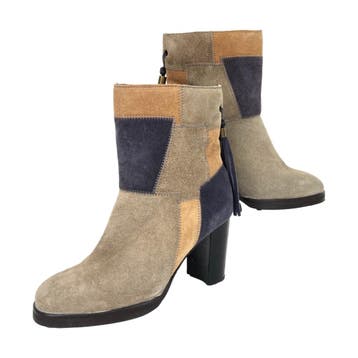 Lazamani - Dames enkellaarsjes - Suède - Maat 37, Kleding | Dames, Schoenen, Nieuw