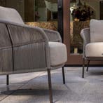 Salute Florence stoel bank loungeset 4 delig keramiek terre, Ophalen of Verzenden, Nieuw