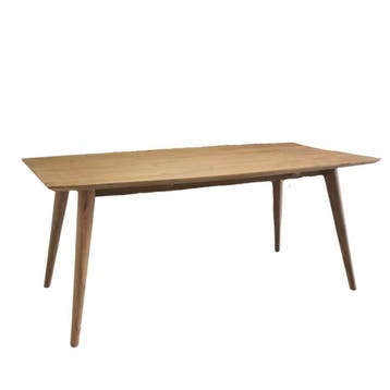 Retro tafel -  200 cm x 110 cmRechthoekige eettafels, Huis en Inrichting, Tafels | Eettafels, Ophalen of Verzenden, Nieuw
