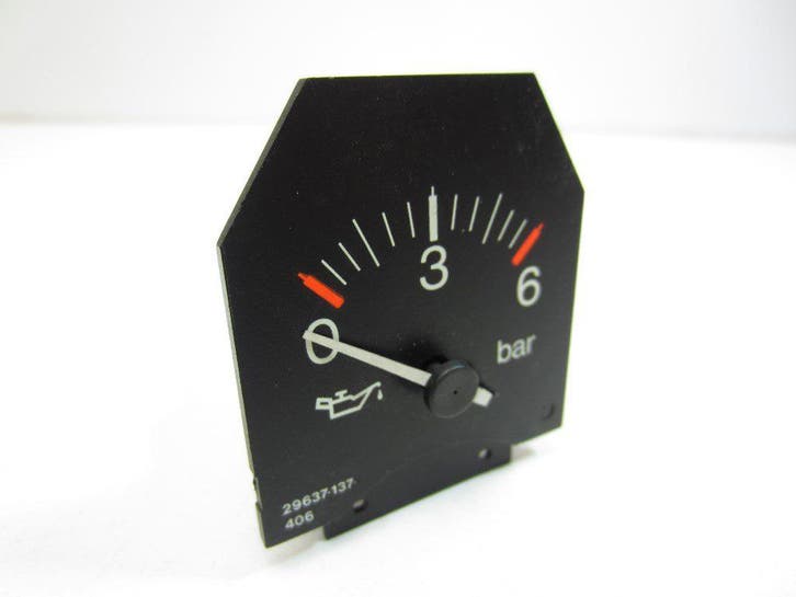 Oliedrukmeter in instumentenpaneel Lancia Delta Integrale, Auto-onderdelen, Carrosserie en Plaatwerk, Verzenden