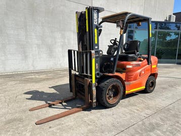 Veiling: Heftruck Clark GTS30D Diesel 2018, Ophalen, Diesel, Heftruck, Clark