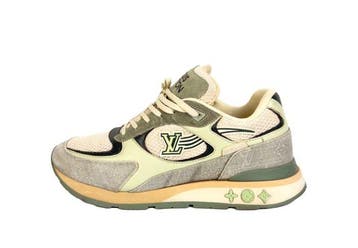 Louis Vuitton - Multicolor Suede and Denim Run Away -, Nieuw