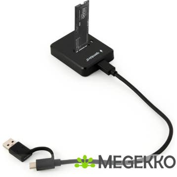 Gembird SSD Docking Station USB-A/USB-C, Computers en Software, Verzenden, Nieuw, Gembird
