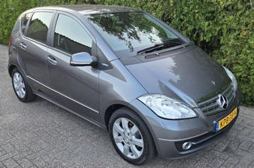 Mercedes A-Klasse A-150 2009 Elegance / Blue eff. 118.000km, Auto's, Dealer onderhouden, Alarm, Zwart, Leder en Stof